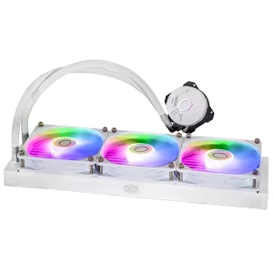 Water Cooling Cooler Master MasterLiquid 360L Core White 3