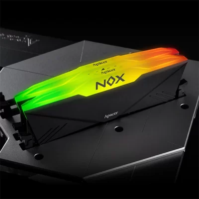 Memoria Ram Apacer Nox RGB Black DDR4 16GB (2x8GB) 3200Mhz