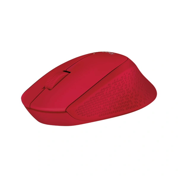 Mouse Logitech M280 Red Wireless 3