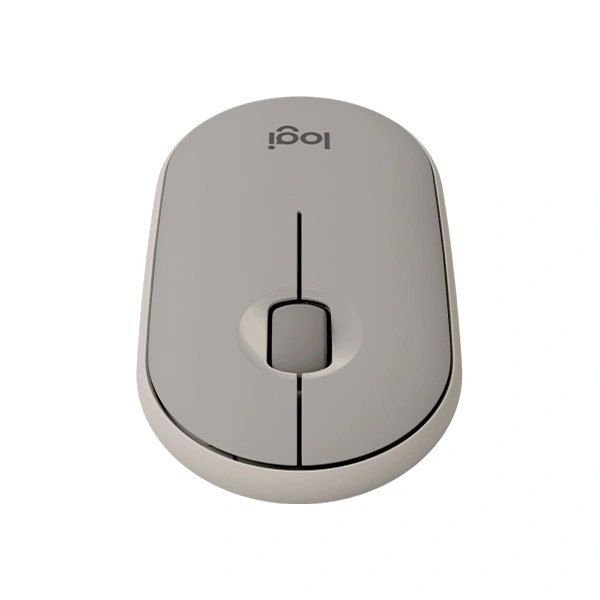 Mouse Logitech Pebble M350 Sand Wireless 3