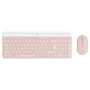 Combo Logitech MK470 Pink Teclado (Es) + Mouse Wireless
