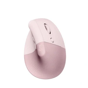 Mouse Ergonómico Logitech Lift Vertical Pink Wireless